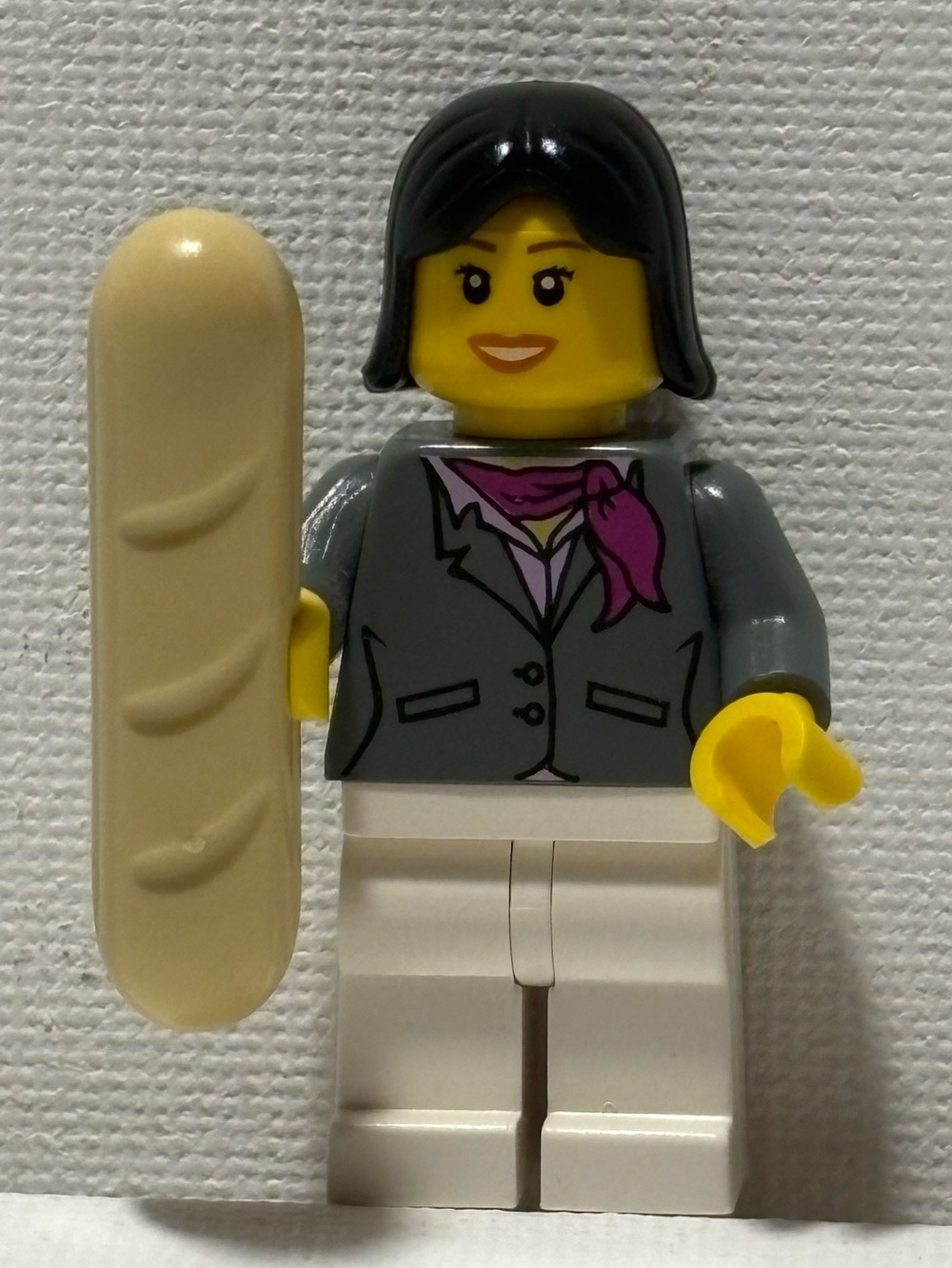 LEGO CITY Advent Calendar Set 2824-1 Subset Day 14 Woman w Baguette Minifigures